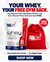 Muscle Prime USA Whey Protein 1kg Kesar Kulfi