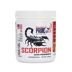 Muscle Prime USA Scorpion Pre Workout 40 servings Fruit Punch