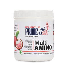 Muscle Prime USA Multi Amino BCAA  Litchi Flavor