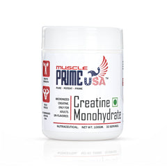 Muscle Prime USA Creatine Monohydrate (99.9% Micronized)