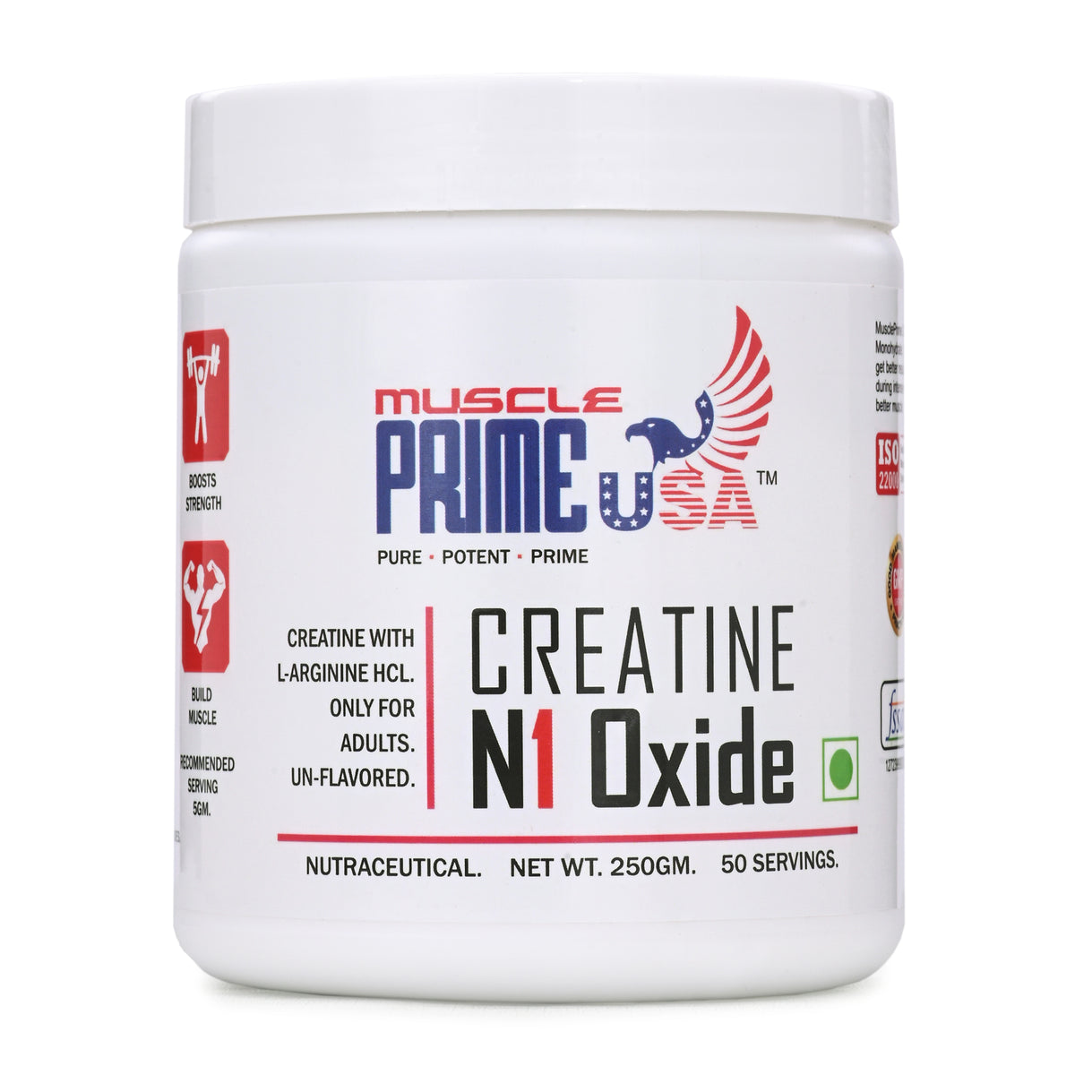 Muscle Prime USA Creatine N1 Oxide 250gm