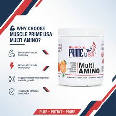 Muscle Prime USA Multi Amino BCAA  Litchi Flavor
