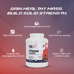 Muscle Prime USA Mass Gainer 3kg Chocolate